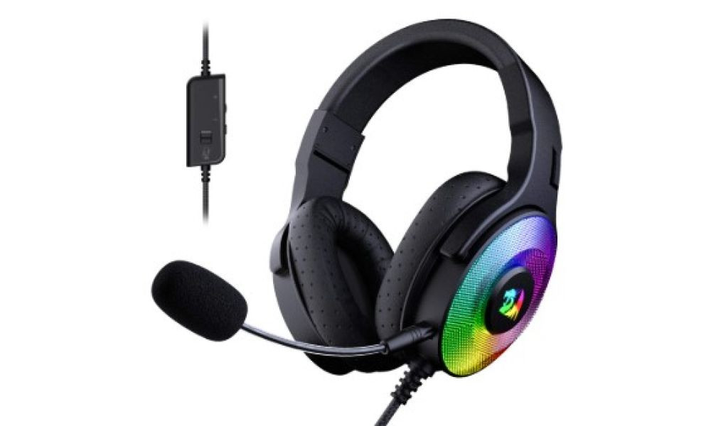 Headset Gamer Redragon Pandora 2 RGB Preto