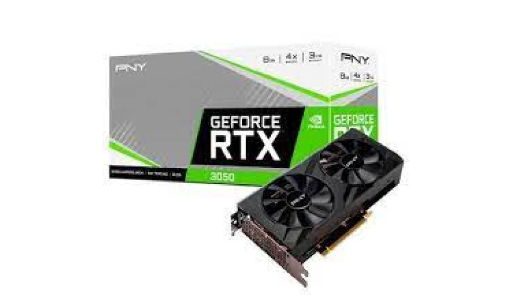 Placa de Vídeo RTX 3050  Gaming Revel Epic-X PNY GeForce, 8GB GDDR6