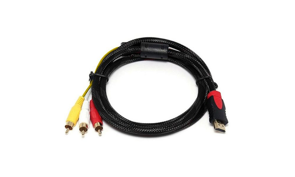 Cabo HDMI com Saida 3 RCA Verde 