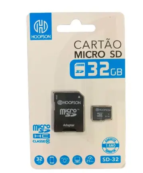 Cartão Micro SD 32gb Hoopson SD-32