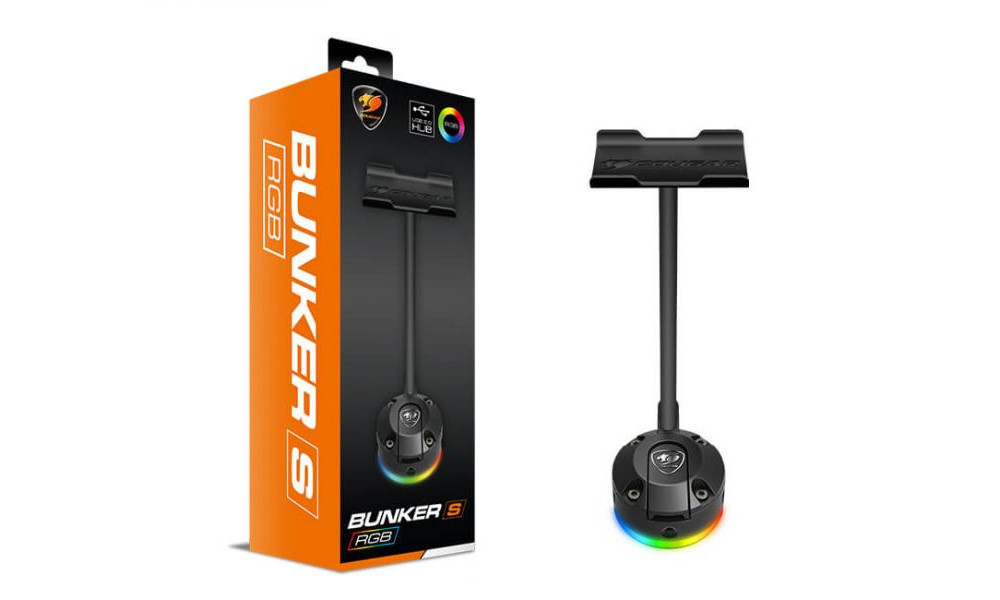 Headset Bungee, Suporte Cougar Bunker S RGB