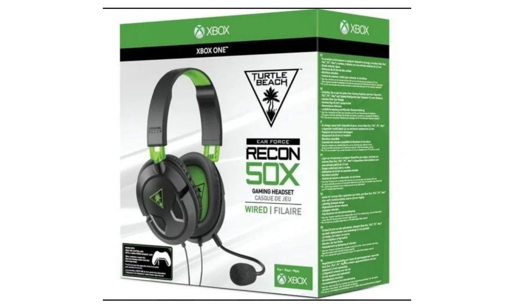 Headset Turtle Beach Recon50X XB1/X/S PT