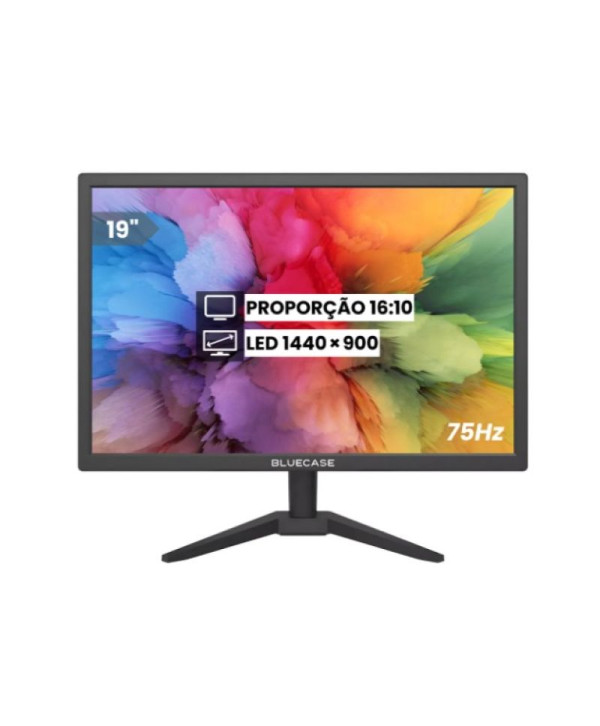 Monitor LED 19 Bluecase, Resolução 1440x900, BM19X1HVW