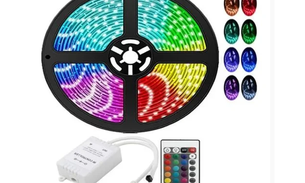 FITA DE LED RGB LT-3528 5M COM CONTROLE