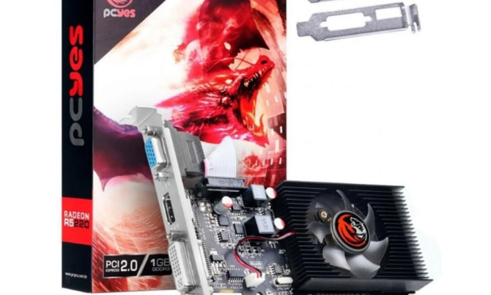 Placa de Vídeo PCYES AMD Radeon R5 220