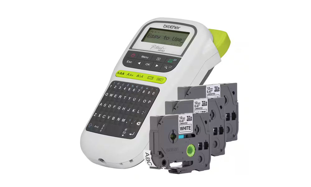 Rotulador Brother Eletronico PTH110BP C 3 Fitas (Uso Interno)