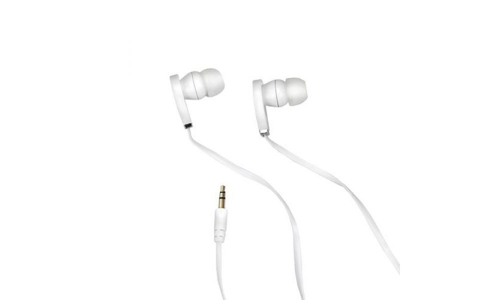 Fone de Ouvido EVUS F-06 Intra Auricular 3,5mm 1,2M Branco