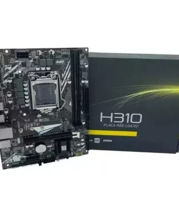 Placa Mãe Intel Revenger H310m Lga 1151 Ddr4 Micro Atx Cor Preto