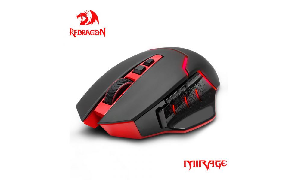 Mouse Gamer Redragon Mirage M690 Wireless 4800dpi Preto