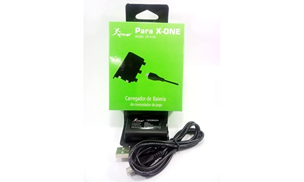 Bateria e Cabo carregador para controle XBOX-ONE - KP-5126