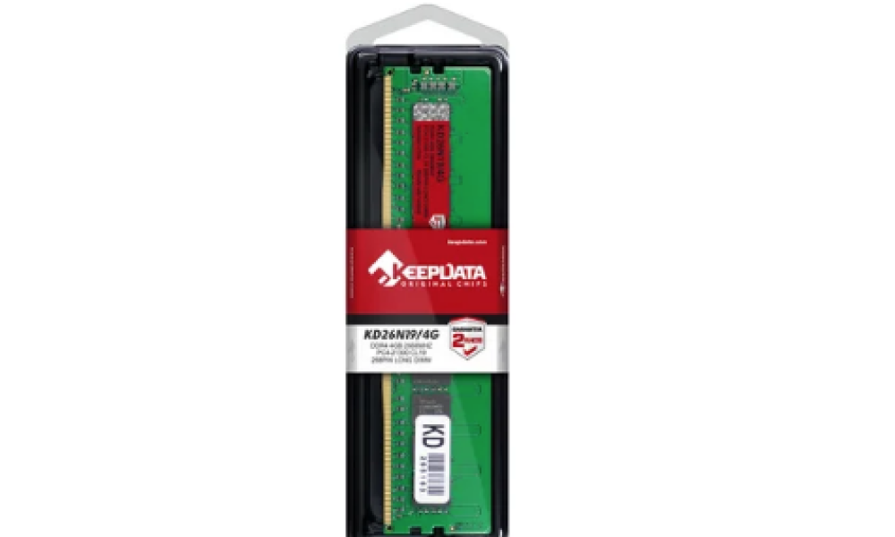 Memória Keepdata, 8GB, 2666MHz, DDR4, Para Desktop - Kd26n19/8g