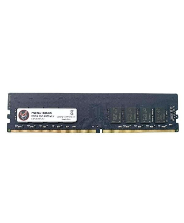 Memória FNX, 8GB, 2666MHz, DDR4, CL19, Preto - FNX26N19S8/8G