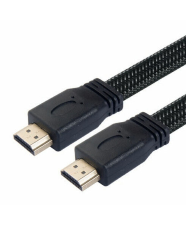 Cabo HDMI 1.5 Metros em Malha 2.0 HD 4K GRASEP - D-4K02 1.5M