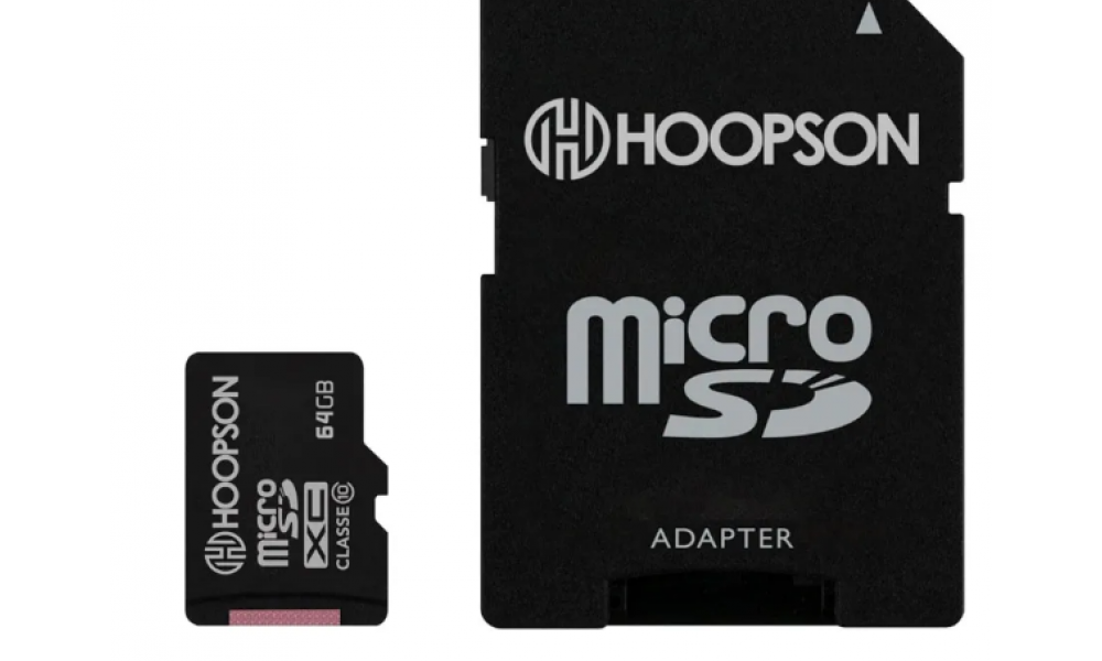 Cartão Micro SD Marca Hoopson SD-64