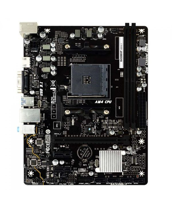 Placa Mãe Biostar B450MH Chipset B450, AMD AM4, mATX