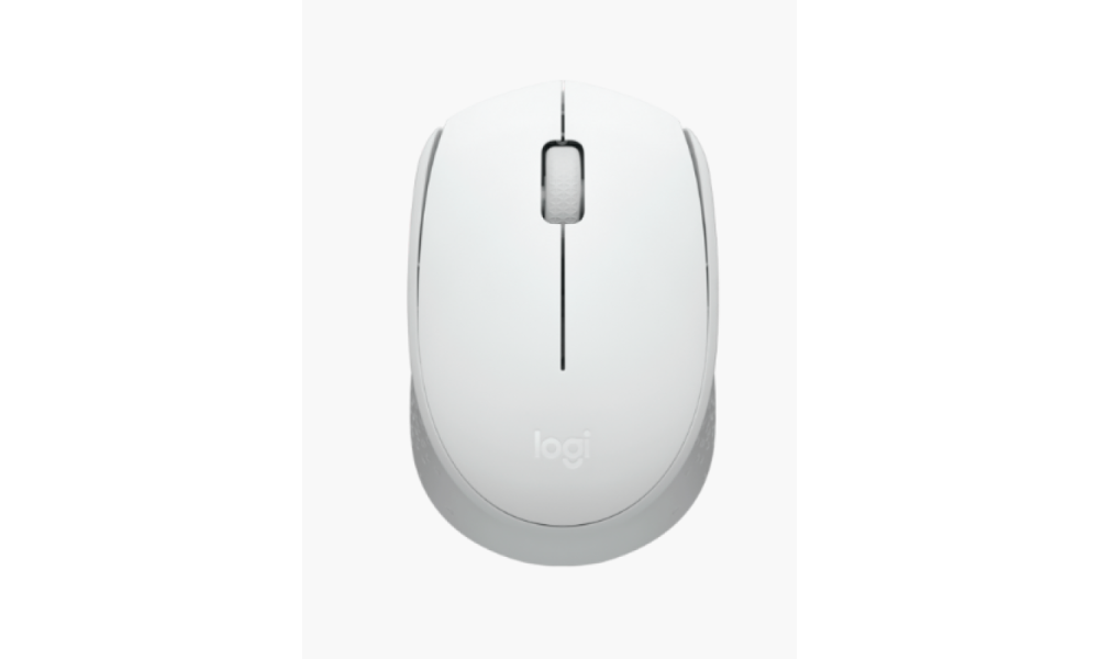 Mouse sem fio Logitech M170 - Branco