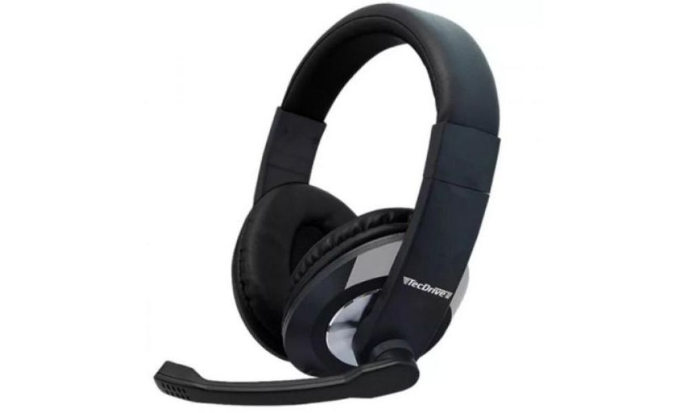 Headset Gamer Pc Tecdrive F-2 Fone Microfone