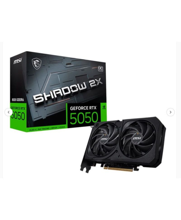 Placa de Video MSI RTX 5050 Shadow OC, 8GB, GDRR6