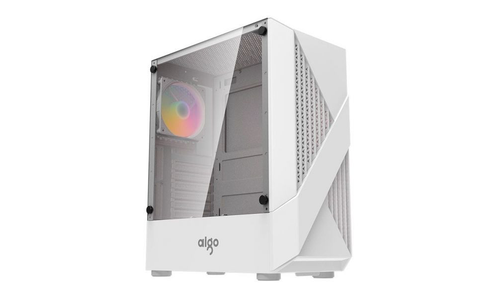 Gabinete Gamer Aigo A01, Lateral de Vidro, Branco, A01-WH