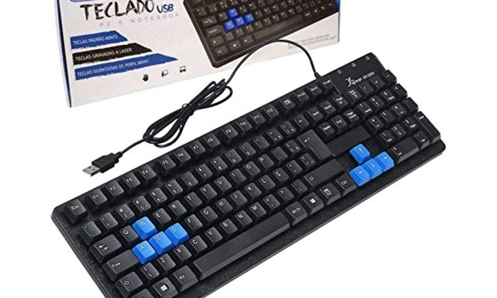 Teclado com Fio USB KP-2044 - Knup