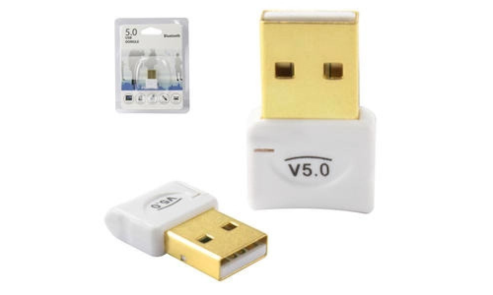 Adaptador Bluetooth USB 5.0 ATBL5.0 - Branco