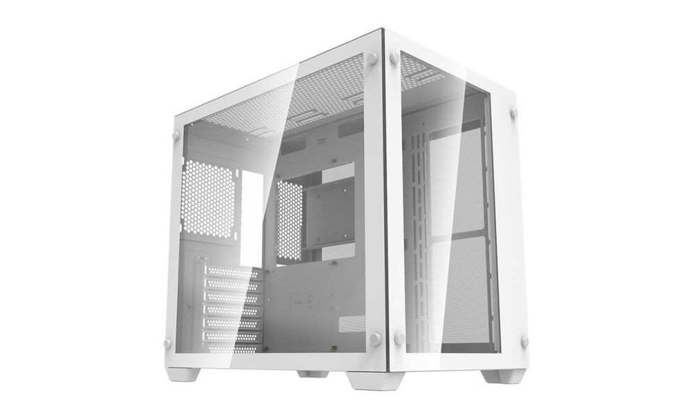 Gabinete Gamer Aigo DarkFlash C285, Lateral de Vidro, Branco, C285-WH