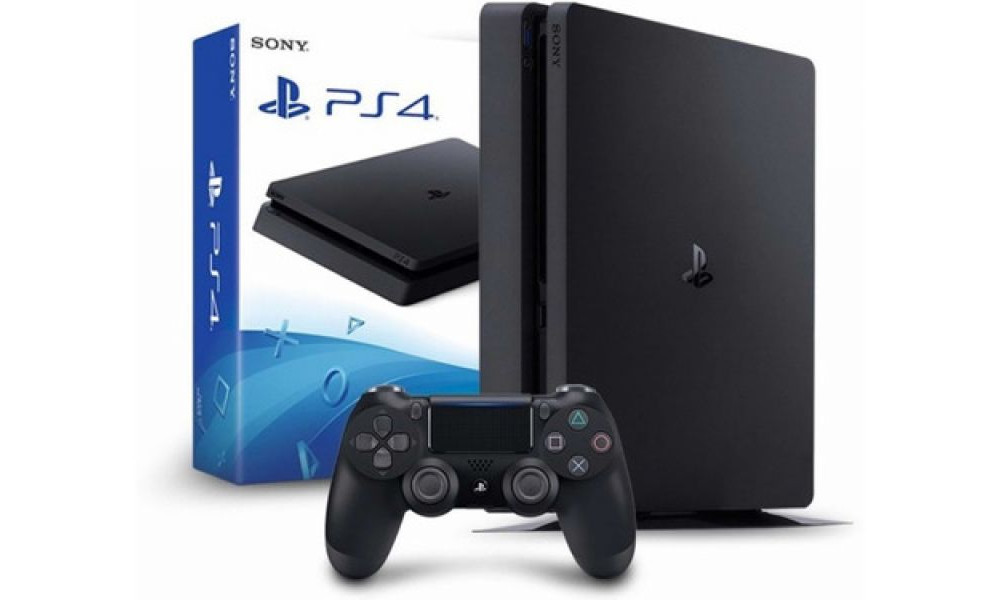 Playstation 4 Slim 500Gb com um Controle - Semi Novo - 90 dias Garantia - LEIA A DESCRICAO