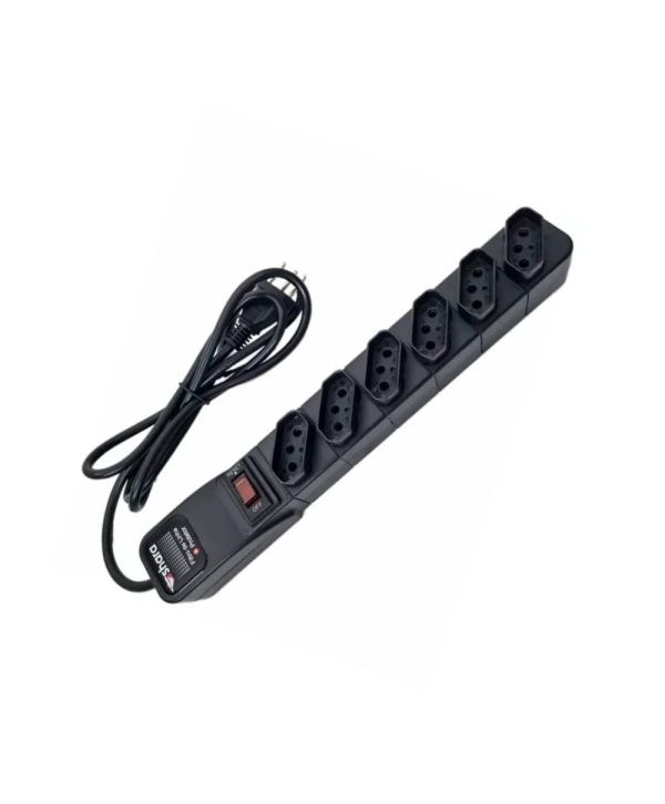 Filtro de Linha TS Shara Protetor – 6 Tomadas – Bivolt