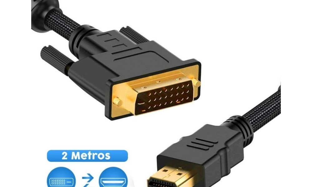 Cabo HDMI + DVI 2M BM8672