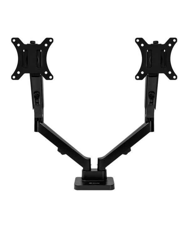 Suporte Articulado Com Pistao a Gas Para Dois Monitores Zinnia Nimbo 210, 13 Pol. a 32 Pol., Preto, ZNO-ZNNBO210-BK01