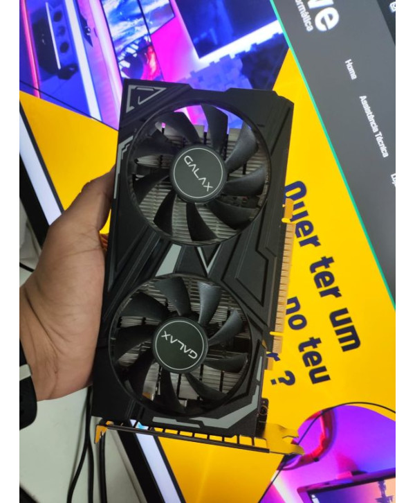 Placa de Vídeo Galax NVIDIA GeForce GTX 1650 4GB, GDDR6 - USADA