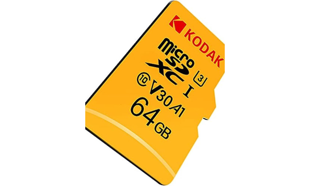 Cartão de Memória Kodak UHS-I U3 V30 A1 Class 10 64GB