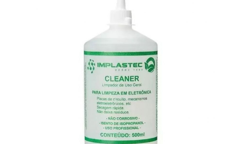 Cleaner para Limpeza de Eletronicos Implastec 500ML