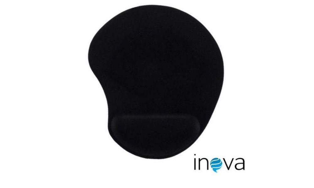 MOUSE PAD C/ SUPORTE EM GEL PARA PULSO INOVA MP-7433