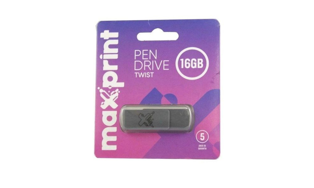 Pendrive Maxprint Twist 16GB COD 50000008