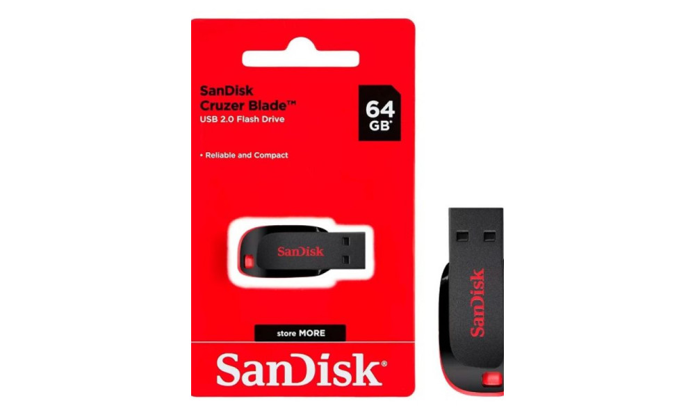 Pendrive SanDisk Ultra Usb 2.0 64GB 