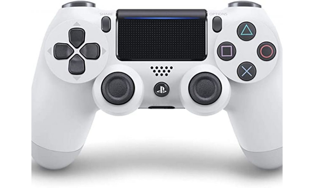 Controle Dualshock 4 - PlayStation 4 - Branco Glacial