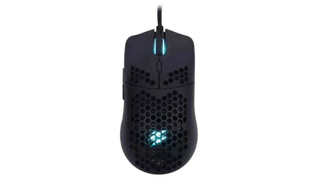 Mouse OEX Game Dyon-X Preto MS322S 800 a 16000 DPI RGB 72 gramas - Pixart 3327