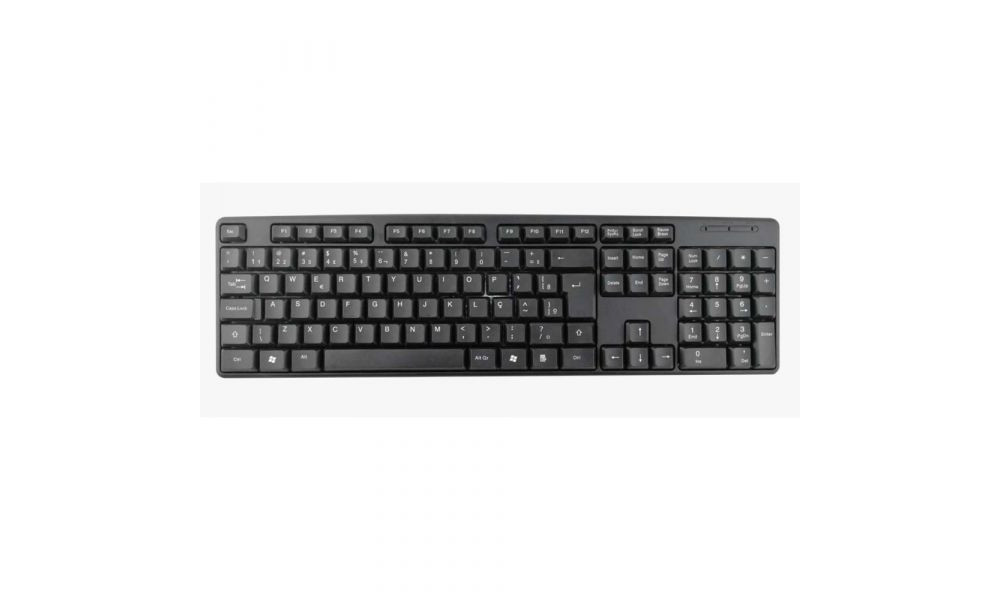 Teclado s/ Fio BrazilPc BPC-5239 Usb Box