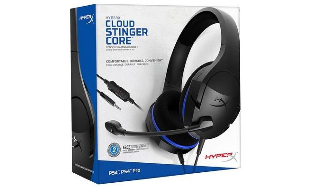 Headset Hyperx Cloud Stinger Core HX-HSCSC-BK PS4