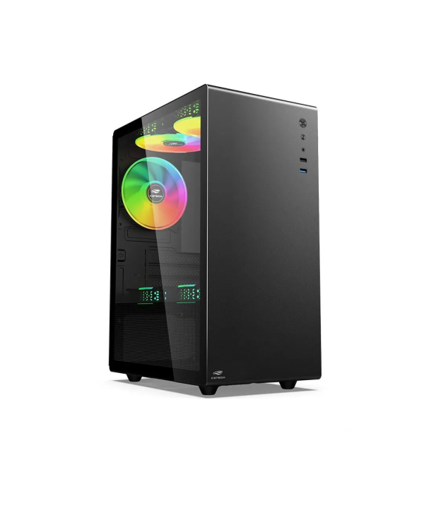 Gabinete Game MT-G200BK Com 3 Coolers Sem Fonte C3t