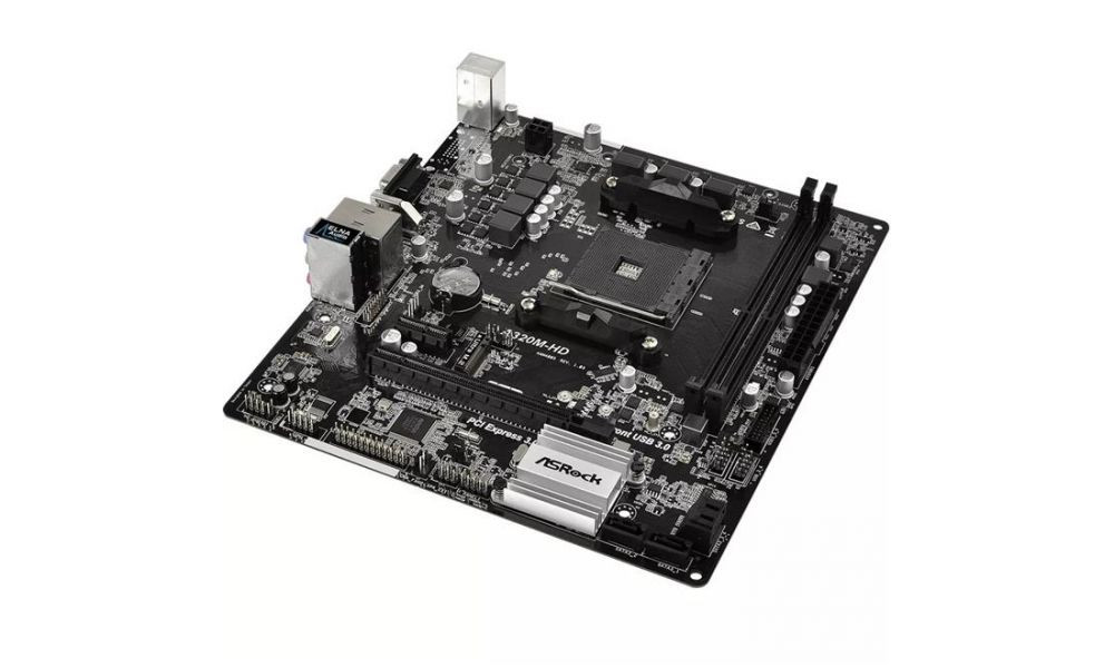 Placa mãe AMD ASROCK A320MHD DDR4 AM4 - 90MXB6P0A0BAYZ