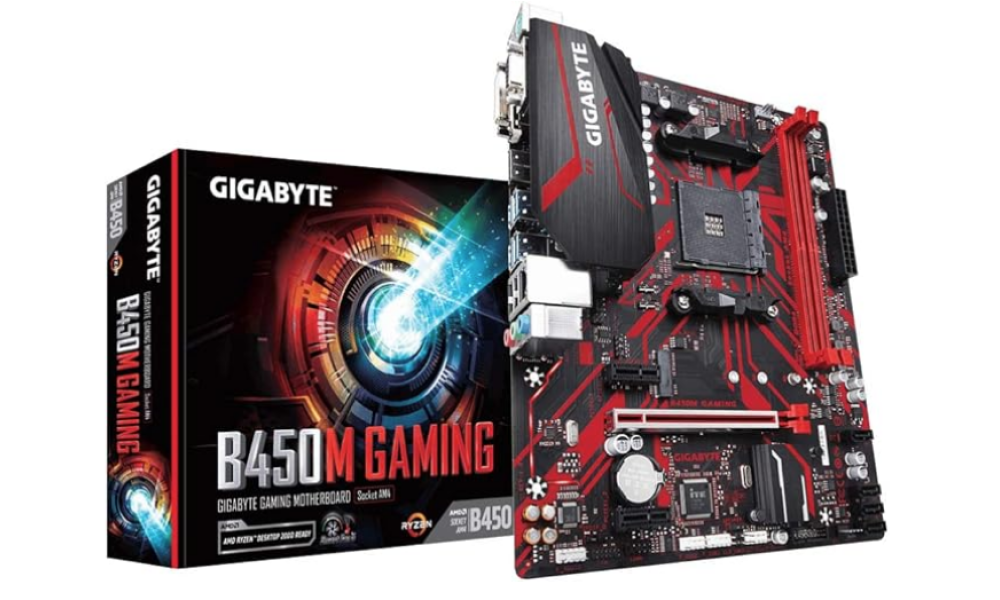 Placa Mãe Gigabyte B450M Gaming, AMD AM4, mATX, DDR4, Chipset Amd B450 - LOTE JUNHO