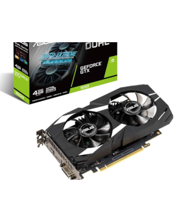 Placa de Vídeo GPU GTX 1650 ASUS DUAL FAN - Semi Nova Garantia 3 meses