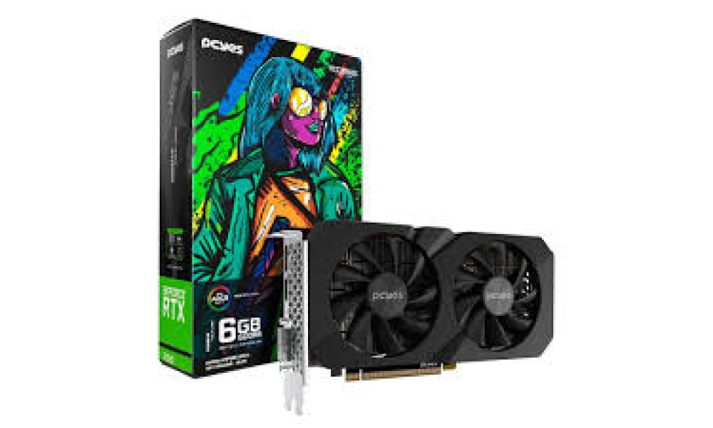 Placa de Vídeo PCYES RTX 3050 6GB GDDR6 96Bit Projeto Edge