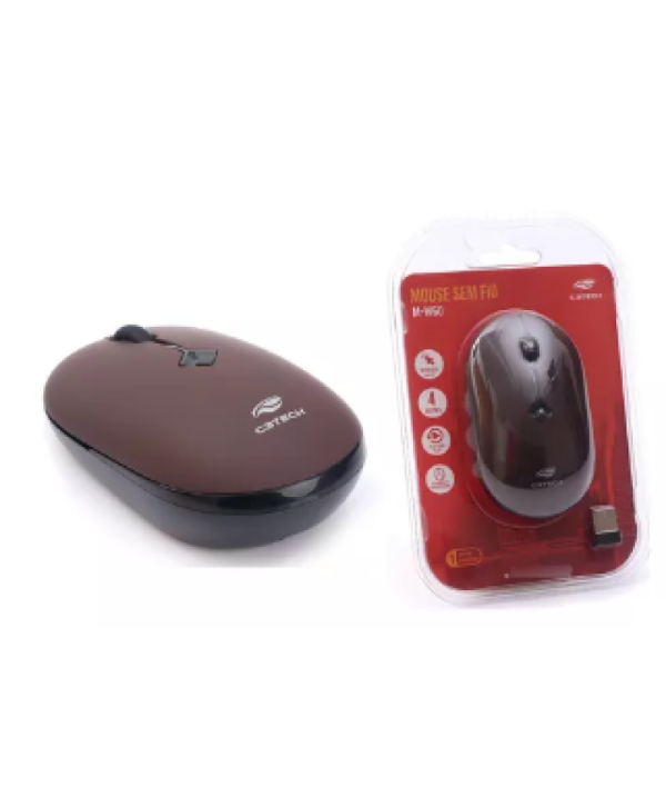 Mouse Sem Fio Rc/nano M-W60RD Vermelho C3 Tech