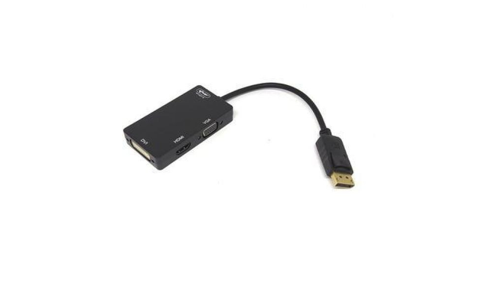 Adaptador Display Port Para HDMI/VGA/DVI KP-AD110 - Knup