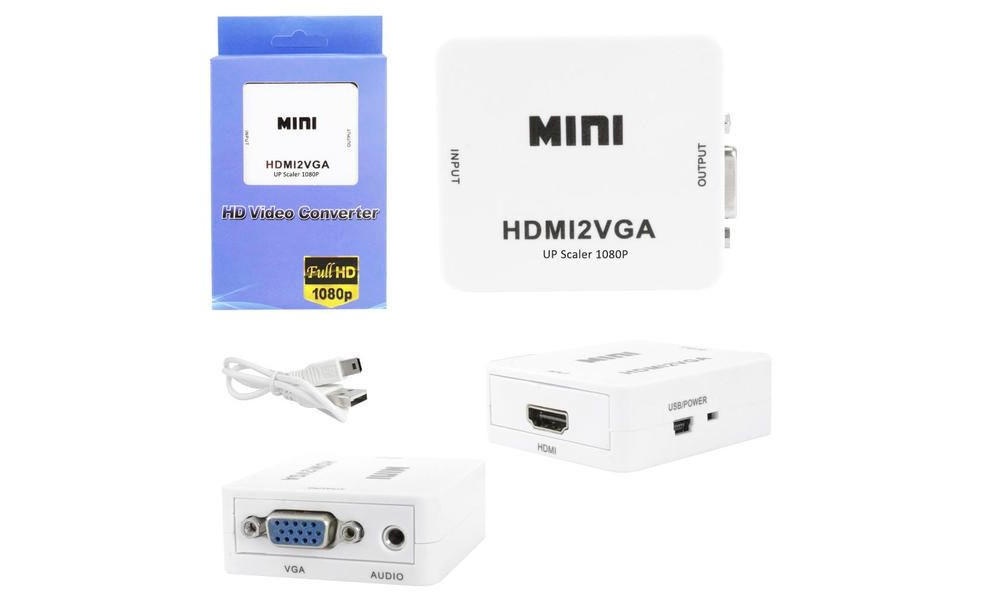 Conversor HDTV2 para VGA HDMI2VGA - AD0383