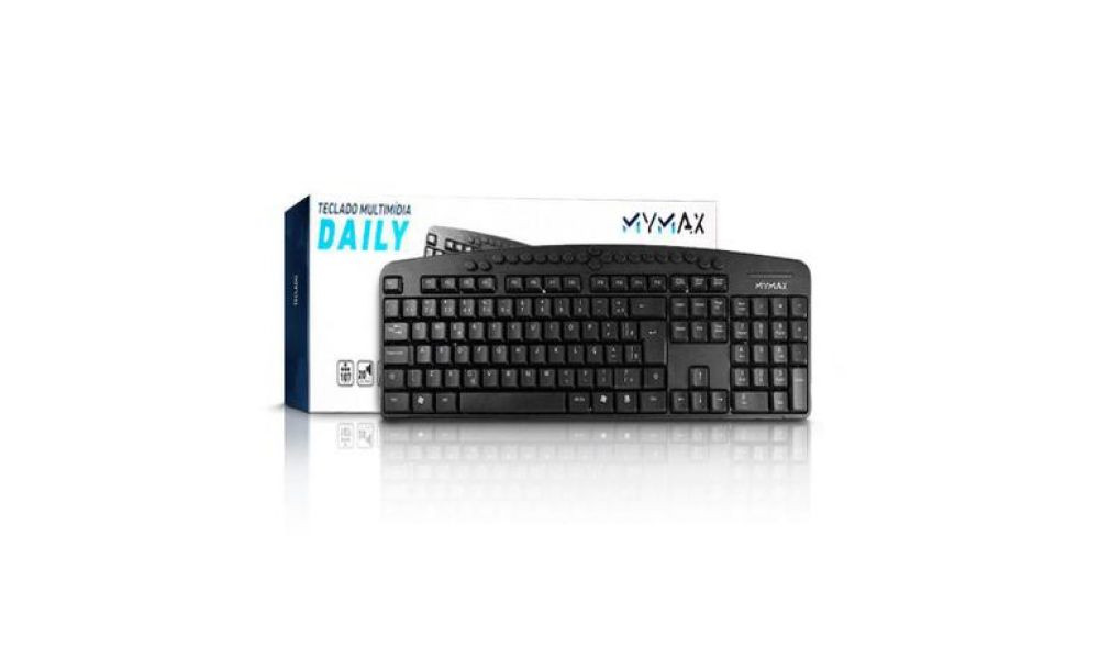 Teclado Multimidia Daily USB Abnt 2 (MKS-VSC8168/USB)