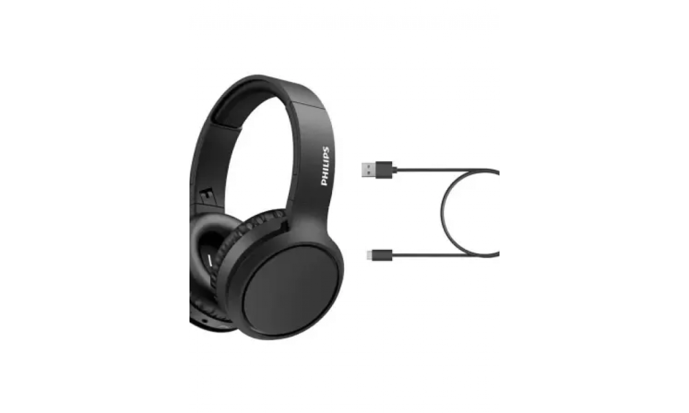 Headset Philips TAH2005, Preto, Drivers 40mm, Preto, TAH2005BK/00	